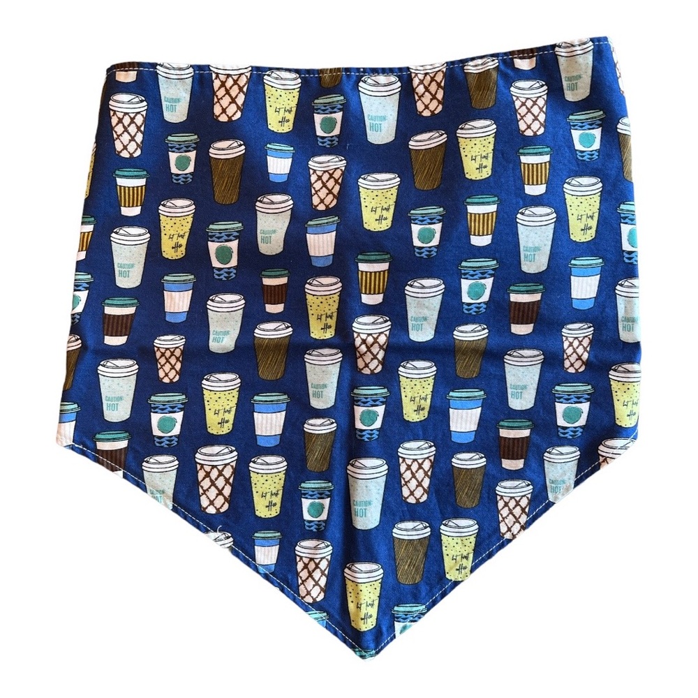 Dog Two-sided Bandana Breakfast Theme